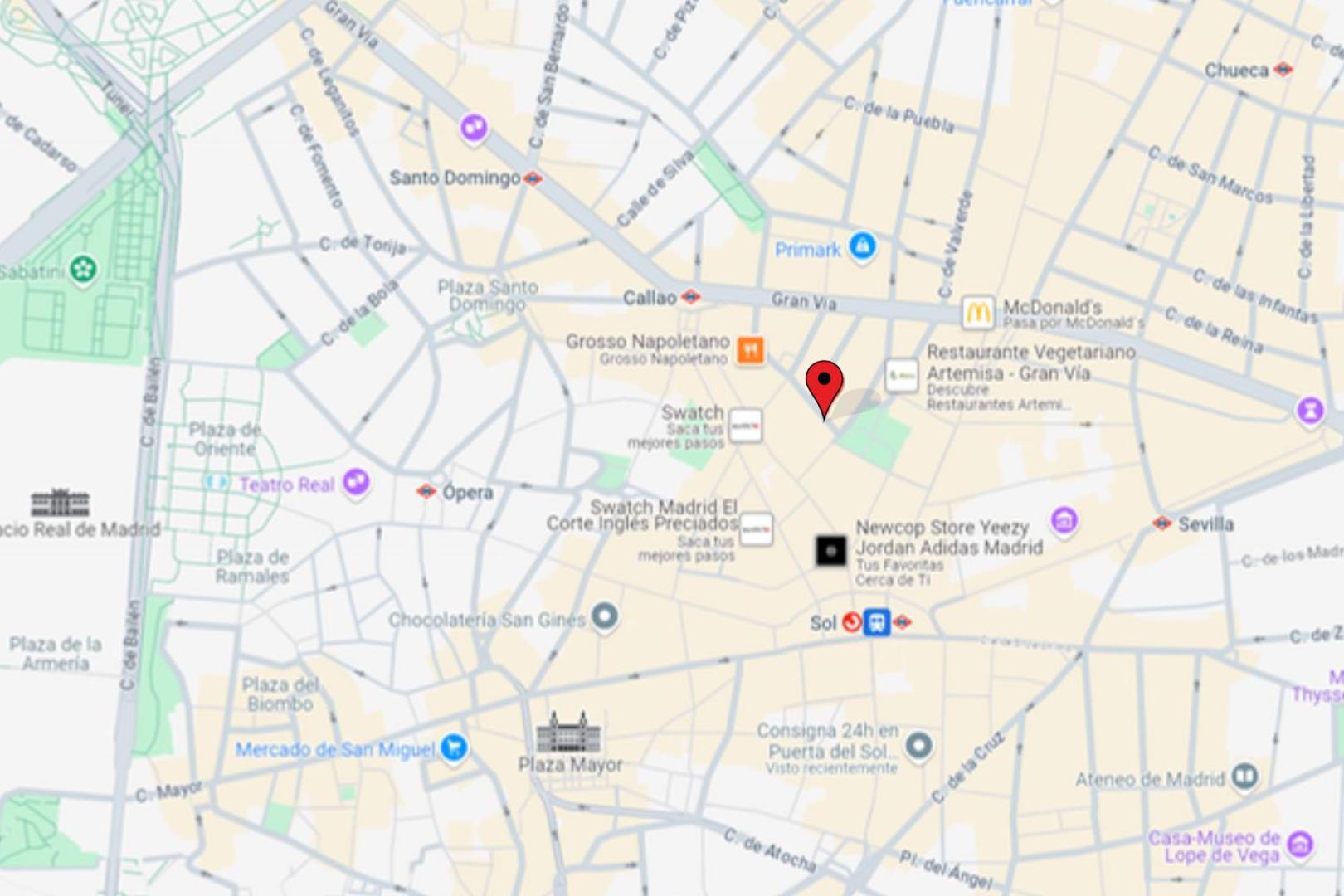 Cool Y Centrico Apt 6Px En Plena Plaza Del Carmen E2 Madrid Extérieur photo